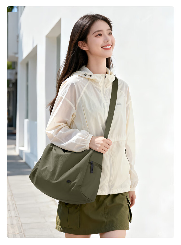 GOLF Men's Casual Single Shoulder Bag Lightweight Water-Resistant Crossbody Bag for Men and Women, Phone and iPad Holder, Cycling and Fitness Bag 14