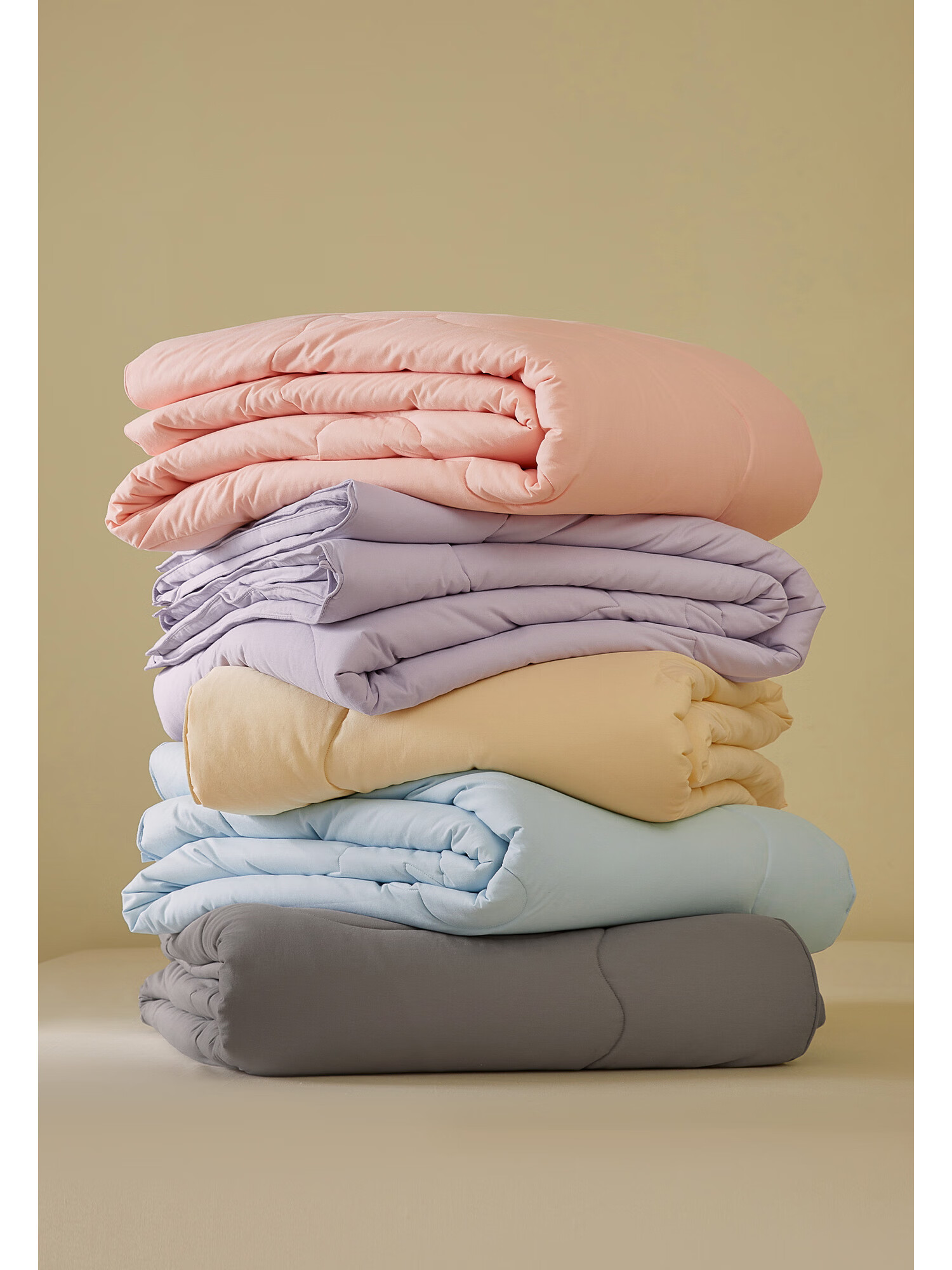 MIDO HOUSE Mingdu Spring and Autumn Pure Cotton Quilt Core Cotton Quilt Xinjiang Cotton 100% Cotton Double Quilt Light Warm Gray 220X240 8