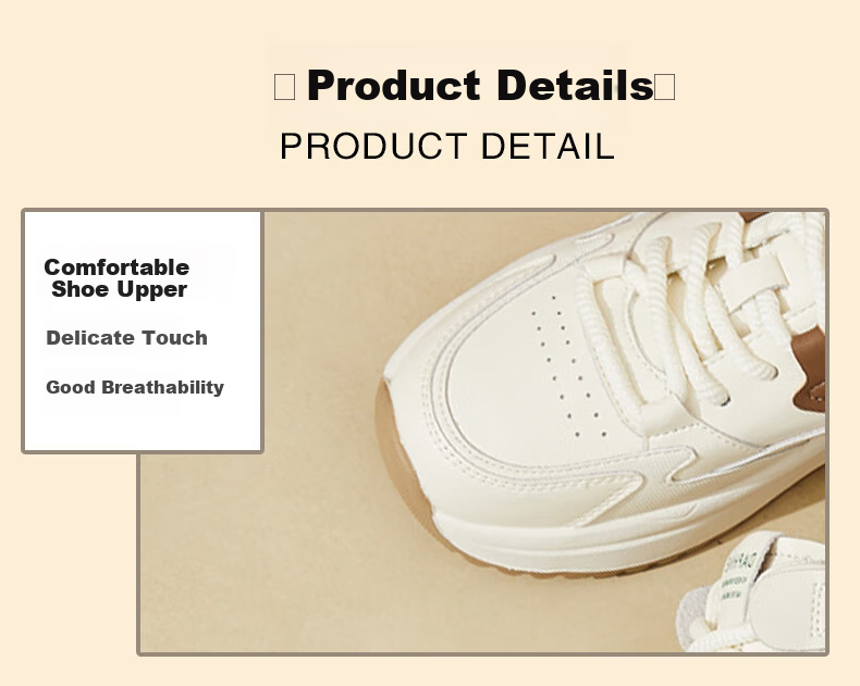 DAPHNE Women's Casual Sneakers, Thick-Soled Trendy Lightweight Comfortable Dad Shoes for Travel And Running, Beige Green, Size 40 11