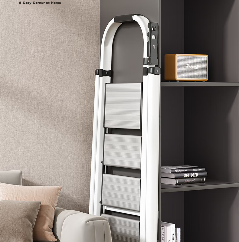 Yilinju Telescopic Ladder, A-Frame Ladder, Household Ladder, Extendable A-Frame Ladder, Foldable Aluminum Alloy Ladder 12