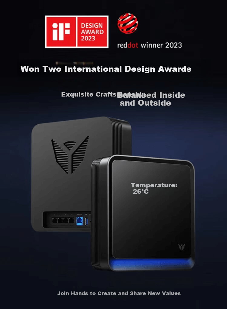 JINGDONG Yun Wireless AX6600 Athena 128G Home Router WIFI6 Qualcomm 5-Core 1GB RAM LED Matrix Screen Tri-Band Mesh 1
