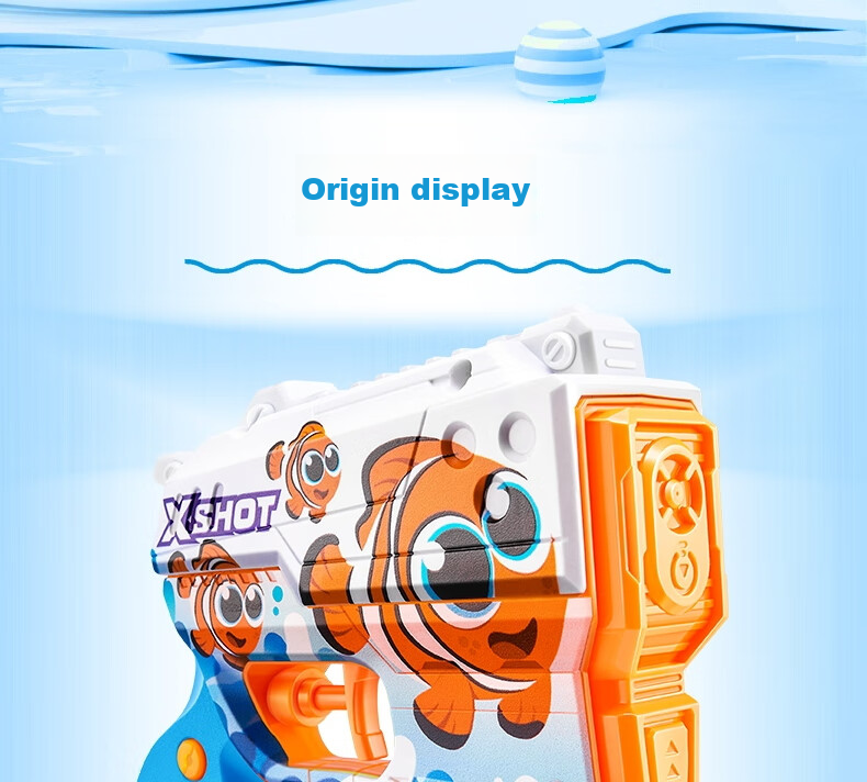 ZURU X Special Attack Colorful Cartoon Quick-Fill Water Gun, Seasonal Outdoor Beach Water Toy for Boys And Girls, Bathing Squirt Gu 13
