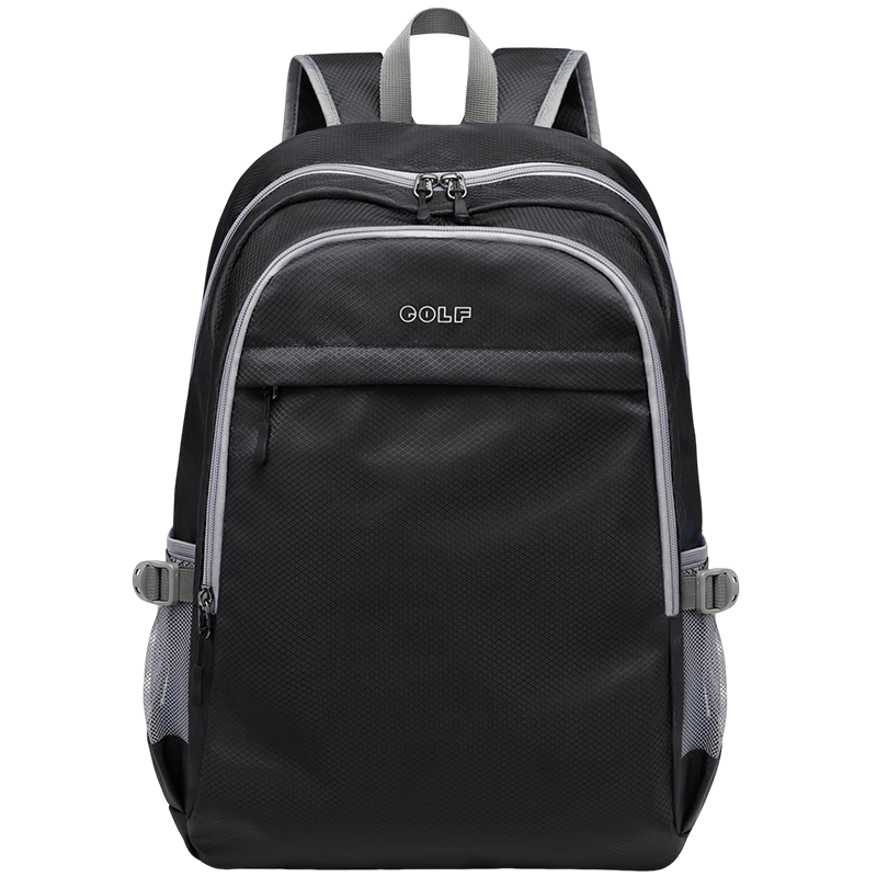 GOLF Foldable Backpack for Men And Women, Water-Resistant Outdoor Travel Sports Bag, Lightweight Student Schoolbag