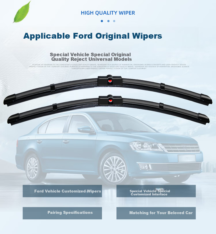 Aoye Windshield Wipers Suitable for Roewe 360 (2016-2020) / 2015-2018 Roewe 350 Boneless Wiper Blades, Front Windshield Wipers, 1 Pair, 23 + 16 Inches 3