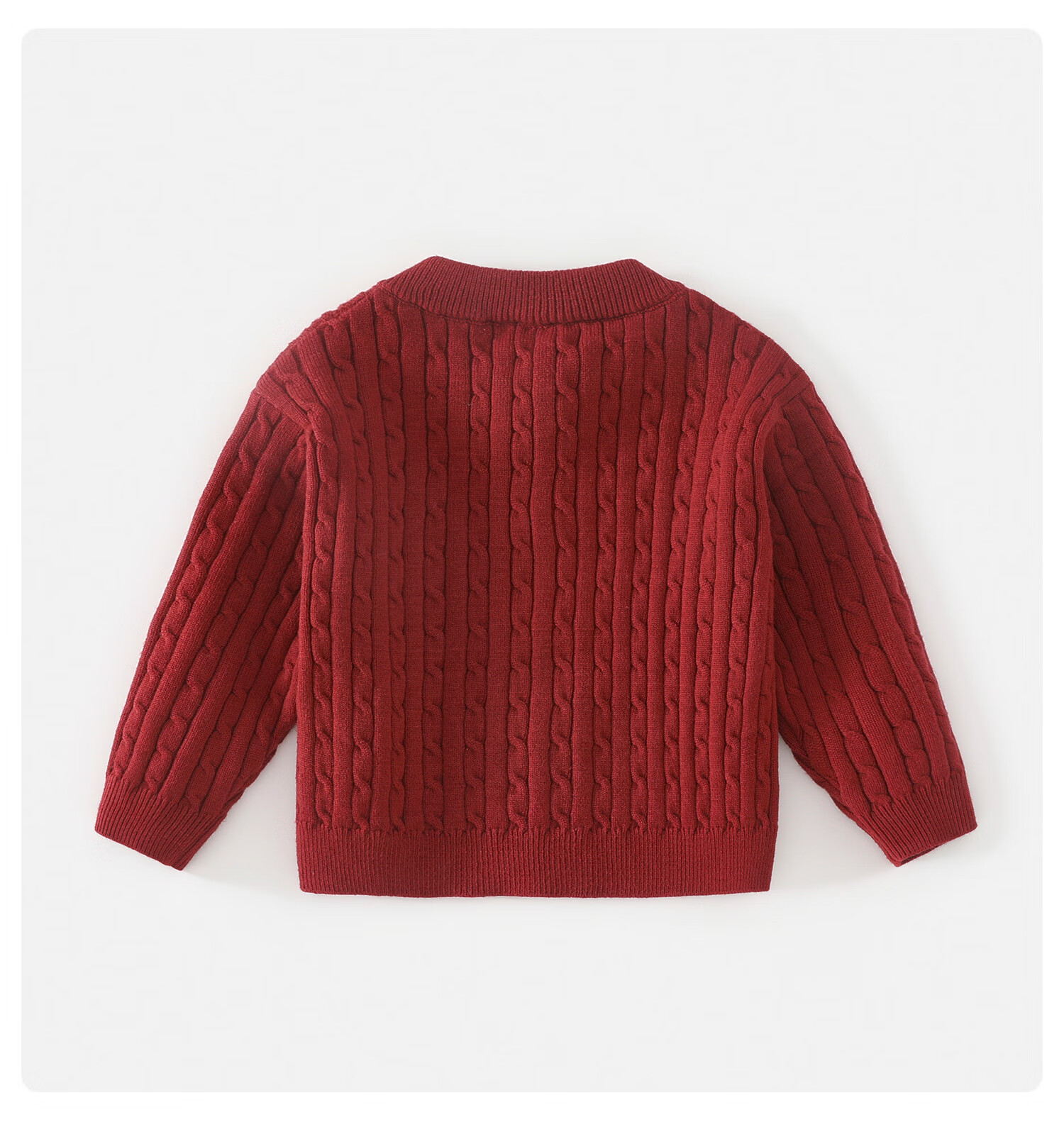 Banxidi Kids Sweater Spring 2026 New Stylish Baby Cardigan Girls Wool Knit Jacket Autumn and Spring Children's Clothing 12