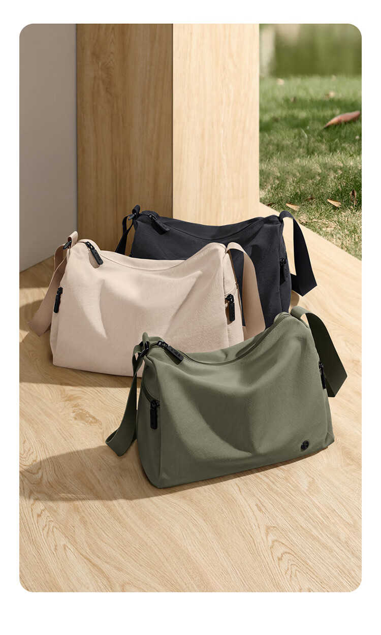 GOLF Men's Casual Single Shoulder Bag Lightweight Water-Resistant Crossbody Bag for Men and Women, Phone and iPad Holder, Cycling and Fitness Bag 2