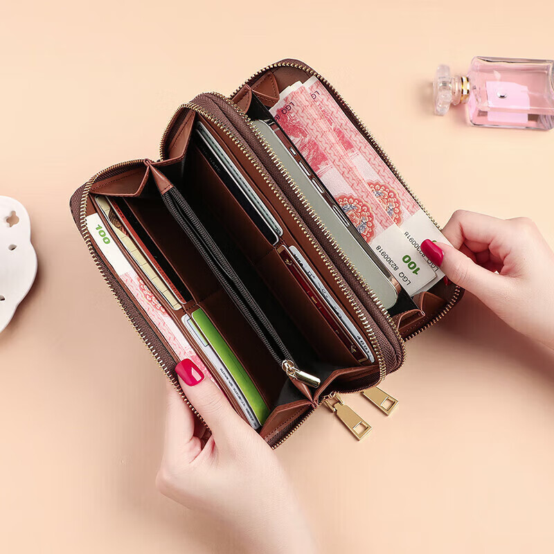 Aiqinghai Wallet for Women, Coin Purse, Money Clip, ID Card Holder, All-In Luxury Brand, Birthday Gift, High-End Feel, for Girlfriend Or Wife