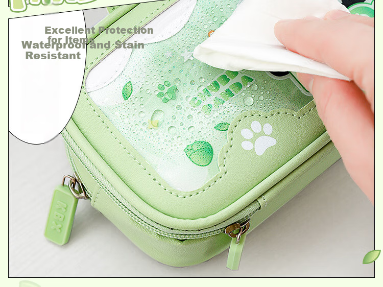 Kabaxiong Cute Bunny Ear Pencil Case with High Aesthetic Value, Large Capacity Stationery Pencil Box for Boys in Elementary, Middle School Students, Space Travel Theme 6