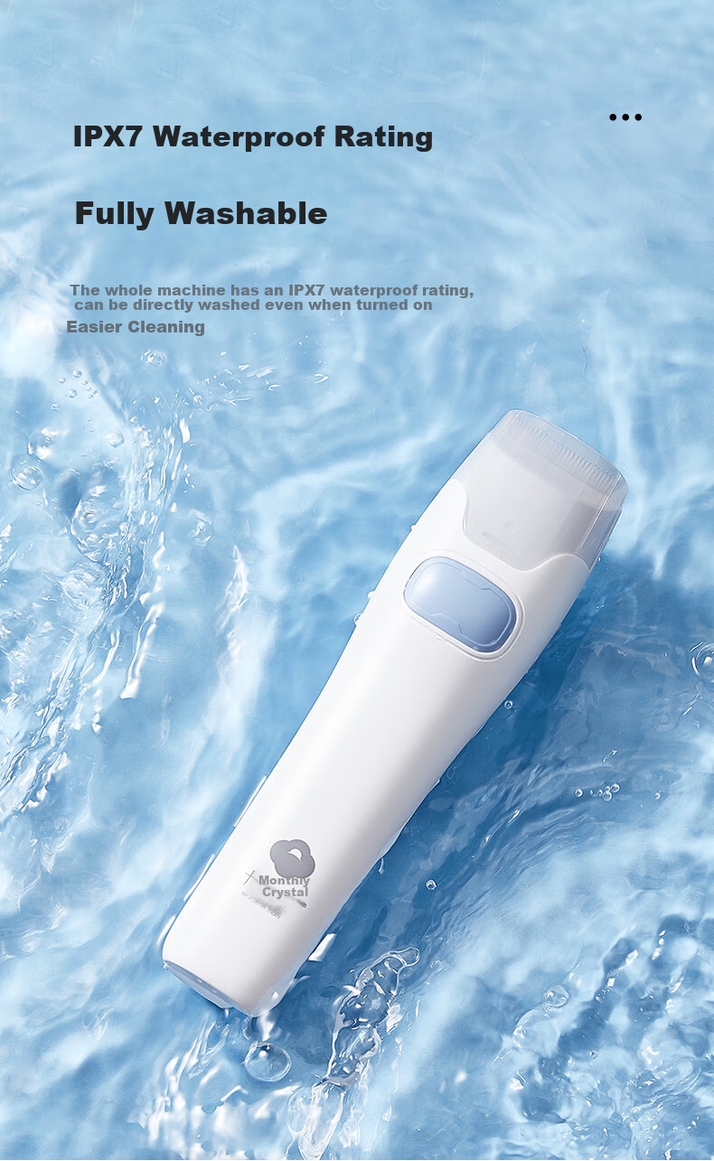Shiyuejiejing Automatic Hair-Removing Baby Hair Clipper, Children's Hair Trimmer, Waterproof Low-Noise Quiet Hair Cutter Electric Shaver 14