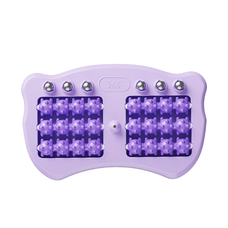 361° Foot Massager Roller Acupressure Foot Massage Board Reflexology Bead Foot Therapy Scraper for Home Use