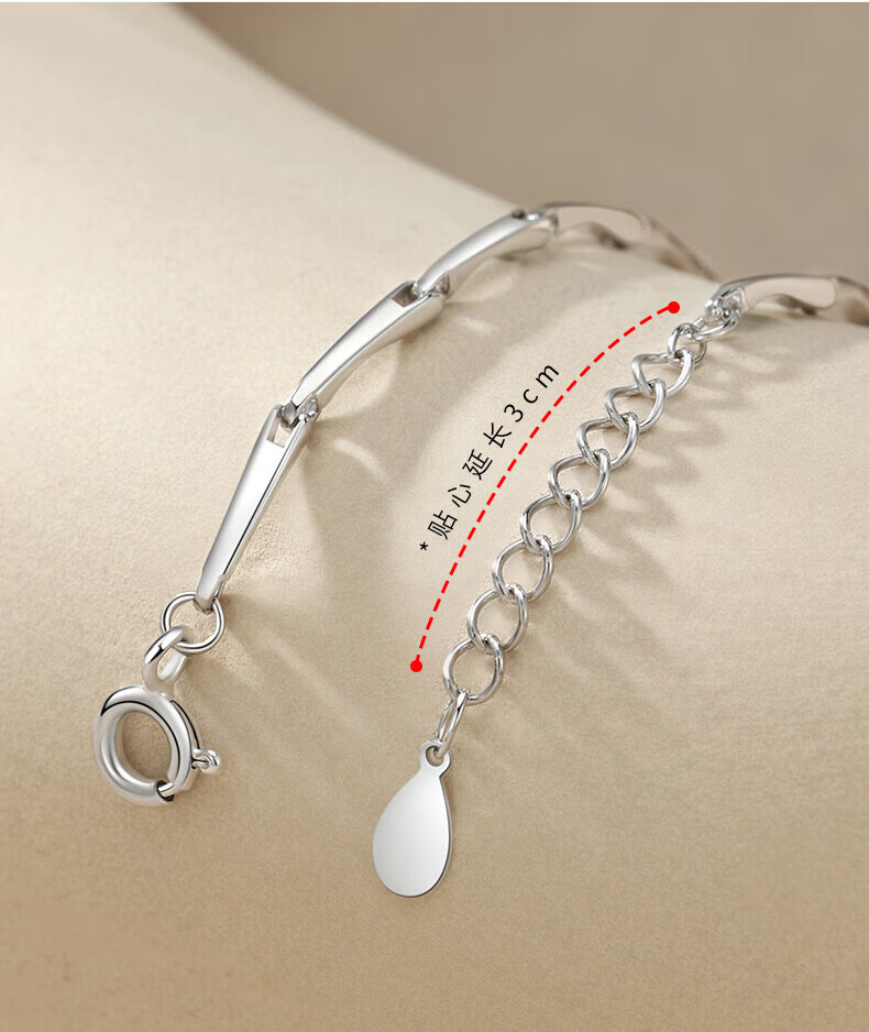 Sino Gem Silver Lucky Four-Leaf Clover Bracelet for Women Luxury High-End Wristband 520 Birthday Gift for Girlfriend and Best Friend 15