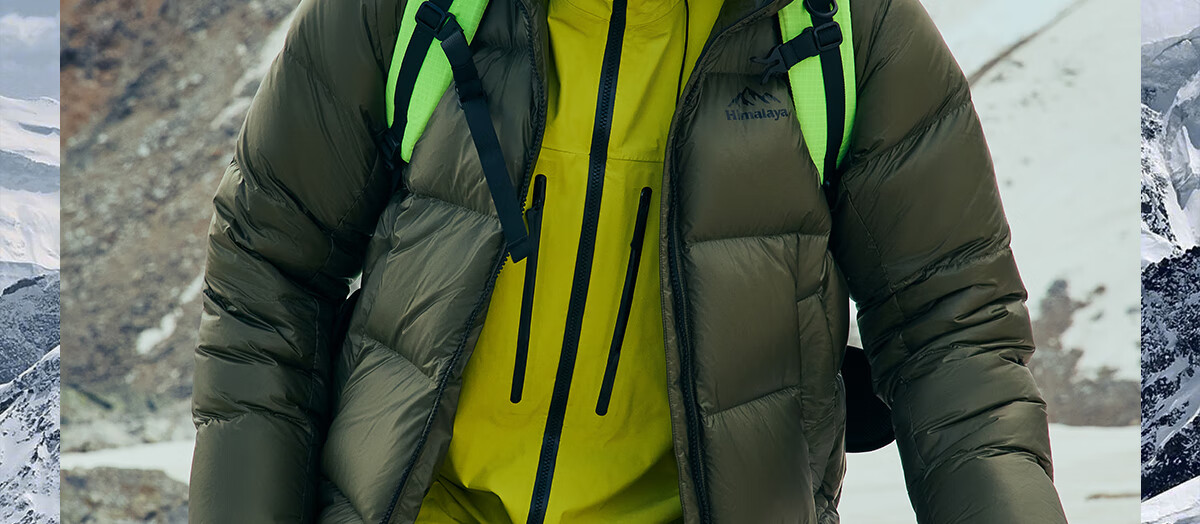 Himalaya Yubeng 700 Fill Power 90% Goose Down Jacket -25°C Professional Outdoor Windproof Snowproof Goose Down Hiking Coat 1