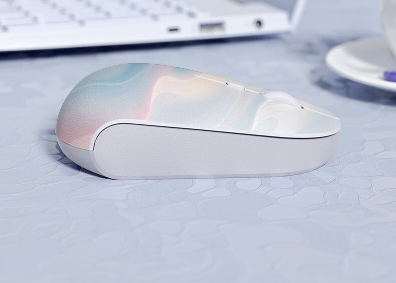 HP Wireless Mouse Chinese Style Silent Office Home Mouse for Women Laptop Dual Mode Bluetooth USB Plug and Play Rechargeable 10
