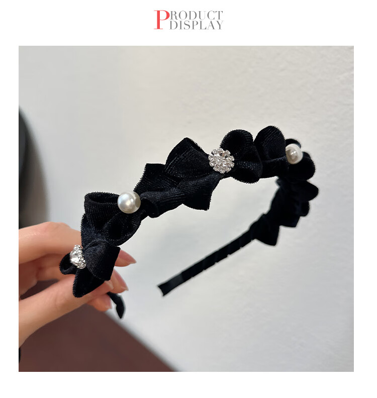 CHIMERA French Vintage Headband with High Crown, Pleated Satin Band for Face-Slimming And Outdoor Wear, Women's Hair Accessory, Mid-Autumn Festival Gift 6