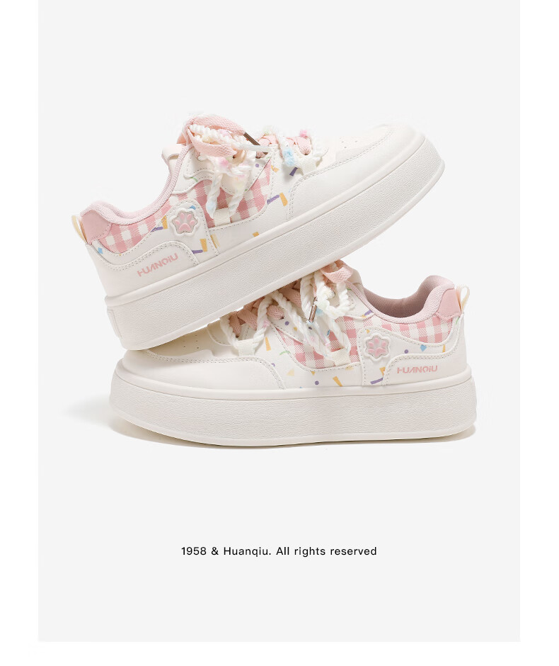 Global New Women's Shoes Artistic Casual Versatile White Sneakers College Style Daily Sneakers XHQ-G1007 Beige Deep Blue Size 39 10