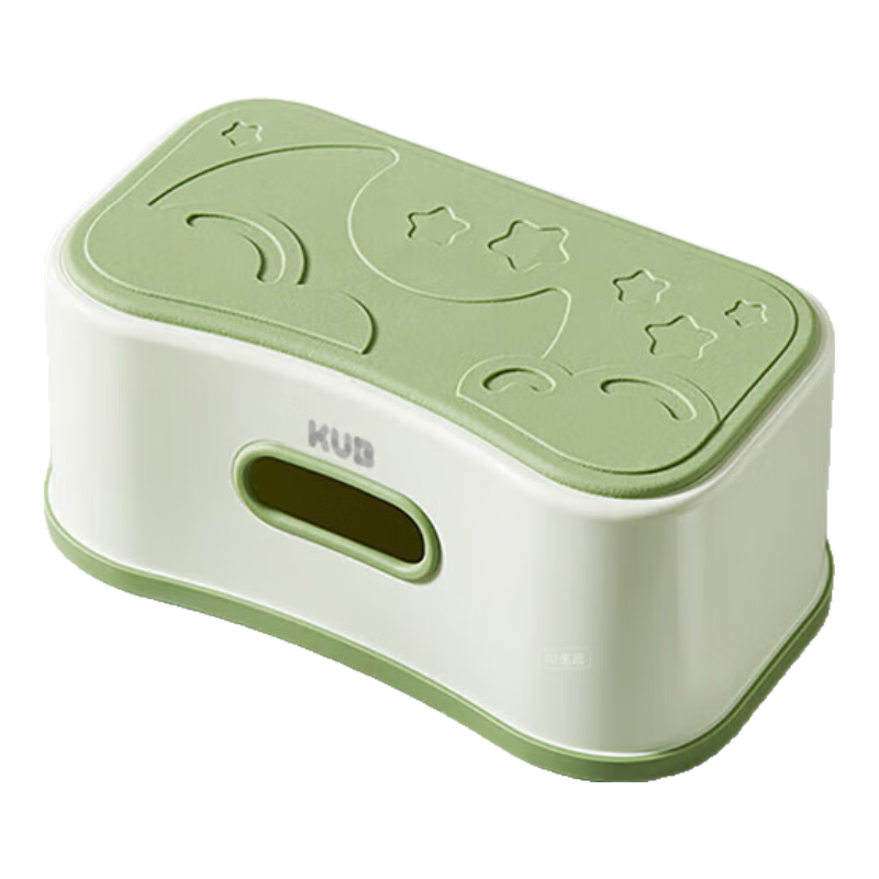 KUB Children's Foot Stool, Baby Step Stool, Non-Slip, for Washing Face And Hands, Step Stool, Small Bench, Single-Layer Foot Stool