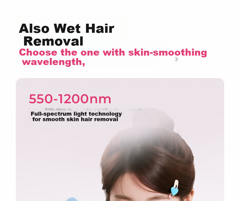 UlikeME [Recommended by Buying and Selling] Sapphire Ice Point Hair Removal Device, Beard Trimmer, Private Area Shaver, Full Body Hair Remover for College Students, Birthday Gift for Girlfriend Or Boyfriend, Brand Authorized 12