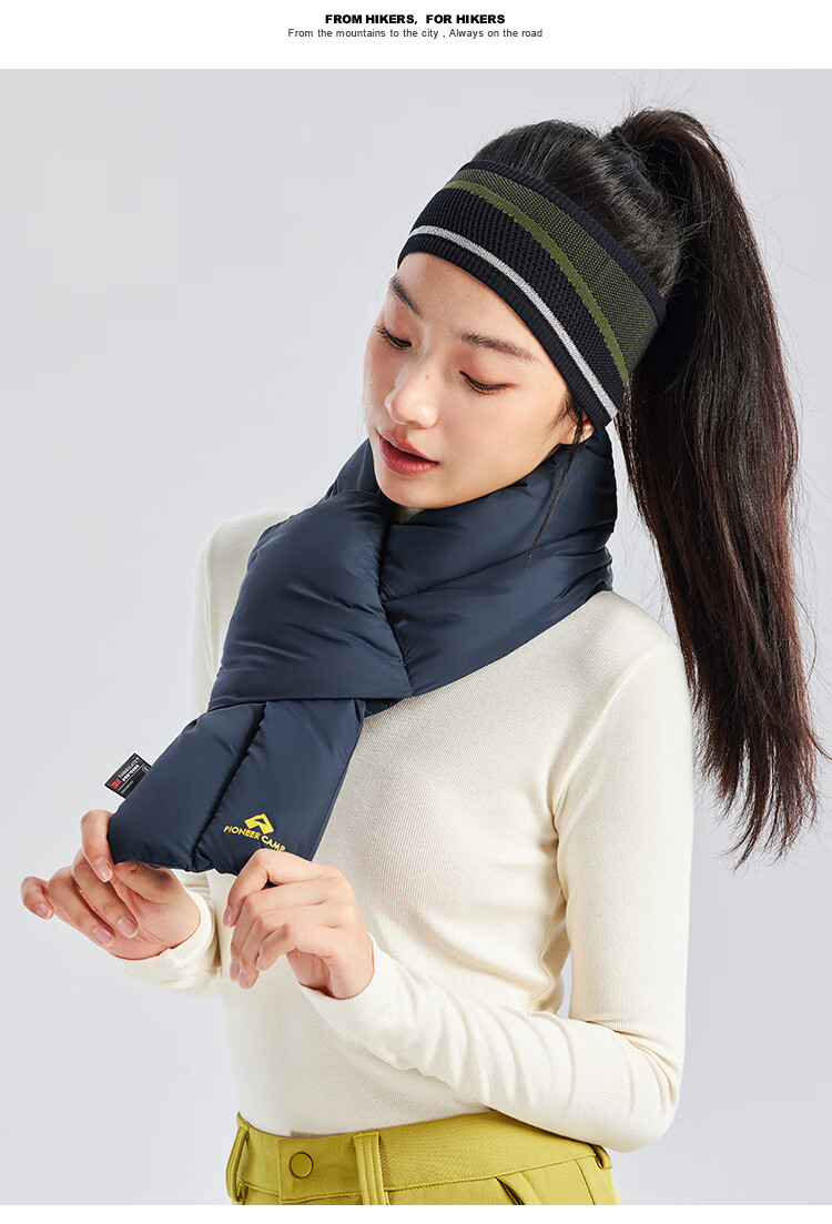 Toread 3M Thinsulate Cotton Scarf Men's Autumn Winter Outdoor Mountaineering Hiking Windproof Warm Cold-Resistant Neck Warmer Women's 10