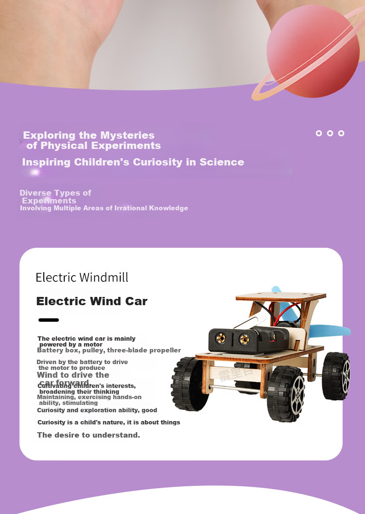 Bailishuang Scientific Experiment, Ming Wheel Ship, Children's Handcraft, Assembly, Back-To Seaso 4