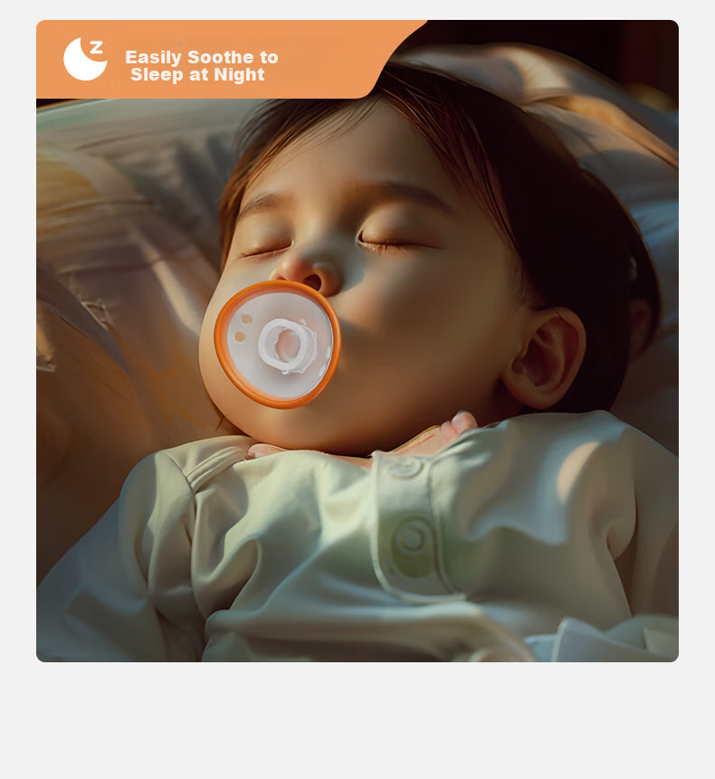 Beisinai Pacifier for Infants 0-3 Months And Above, Newborn Anti-Colic Silicone Soothing Device with Storage Box 31