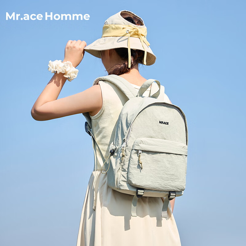 Mr.ace Homme Lightweight Backpack for College Students, Outdoor Travel, Hiking, Mountaineering, Commuting, Laptop Bag for Men And Women, 14-Inch Capacity