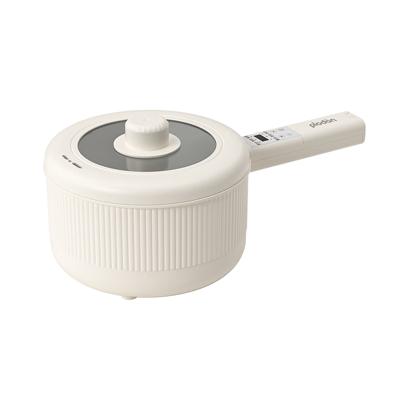 PLODON Baby Food Cooker Electric Steamer and Cooker BB Pot Non-stick Baby Milk Pot Multi-function Cooking Pan