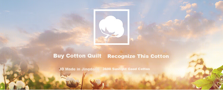 JD Original Cotton Comforter Set, Xinjiang First-Grade Cotton, Two-In Quilt for Winter, Approximately 8.8 Jin (4.4 Kg), 2x2.3m 11
