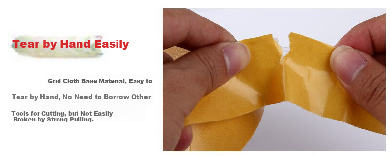 Linlei Double-Sided Tape, Invisible Strong Adhesive for Couplets, Self-Adhesive Tape for Spring Festival Couplets, Invisible Double-Sided Tape for Couplets, Self-Adhesive Tape for Couplets, 50mm Wide × 20 Meters Per Roll 2