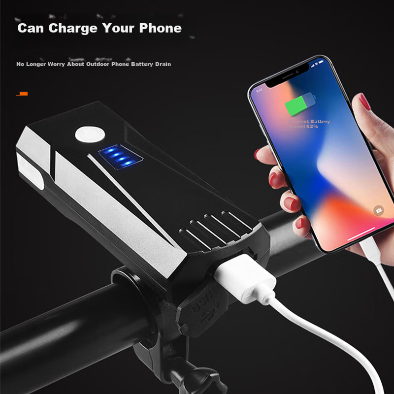 Велосипедный фонарь Siwangongli, передний фонарь с USB-зарядкой, велосипедное оборудование