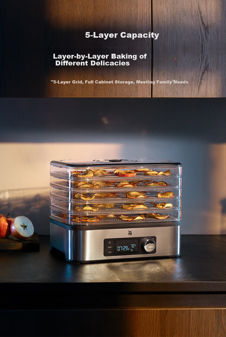 WMF Futenbao Dried Fruit Machine, Small Fruit And Food Dehydrator, Tea And Baking Machine, Home Food Electric Dryer, Baking Self-Made Jerky And Dried Fruit Maker, Dried Fruit Machine 4