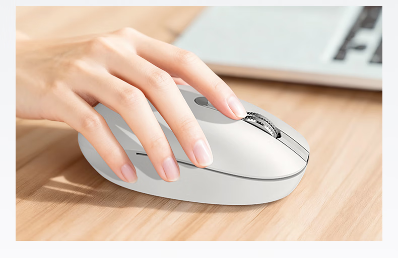 HP Designer1 Super Capacitor Mouse Ergonomic Small to Medium Hand Wireless Bluetooth Dual Mode Office Mouse Matte White 5
