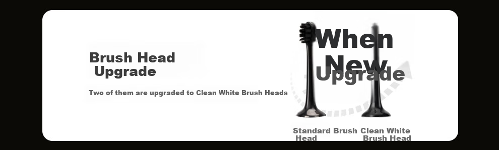 BAIR Luxury Customized Electric Toothbrush for Adults, Smart Sonic Portable Couple Gift Box Set for Boyfriend Girlfriend Student G1 Ink Black 1