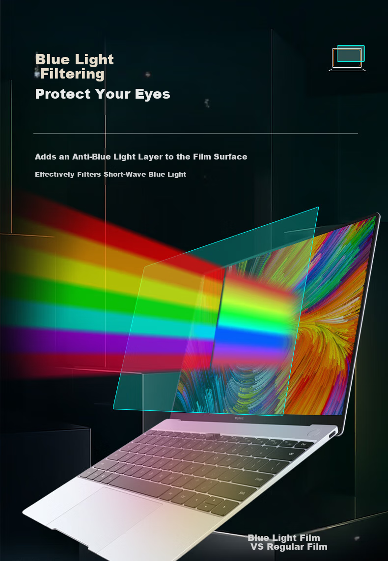Jiasu 17.3 Inch Anti-Blue Light Laptop Screen Protector Film for Alienware, HP Shadow Elf, Moba, MSI Thunderbolt/General Star 6