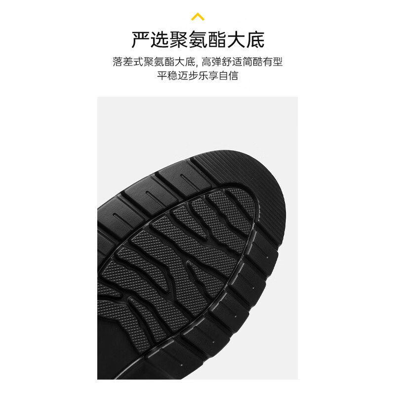 HLA New Year Gift Leather Cotton Shoes First Layer Cowhide Formal Business Shoes Men T342 Black (Fleece Lined) 39