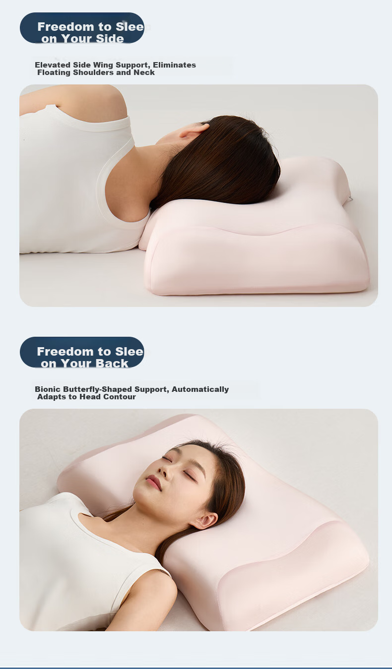 Hengyuanxiang Memory Foam Pillow, Class A Antibacterial, Zero Pressure Deep Sleep Pillow, Neck Protection, Cloud-Like SPA Slow Rebound Memory Cotton Pillow, Deep Sleep Pillow 9