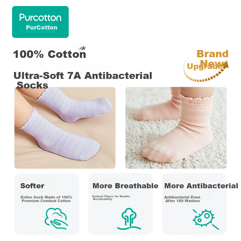 Детские носки PurCotton