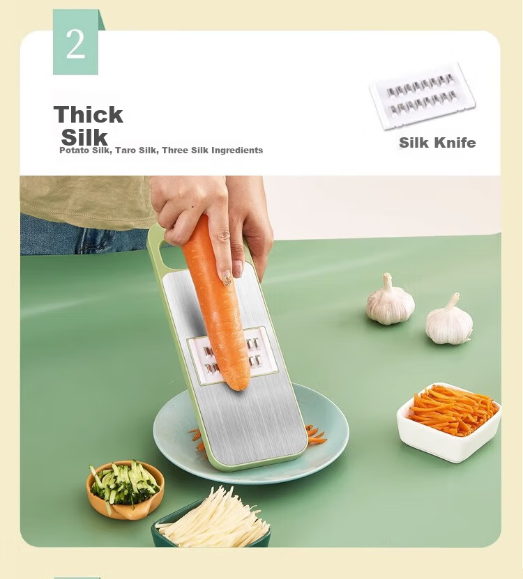 Maomiyoupin Vegetable Slicer, Potato Shredder, Multi-Functional Cutting Tool for Vegetables And Potatoes 4