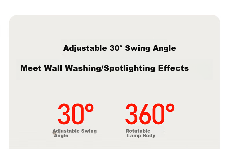Jiandun Chuyun Full-Spectrum LED Mini Hill Spotlight, Recessed Wall Washer, Narrow Edge Deep Anti-Glare High CRI Subsidy Spotlight 13