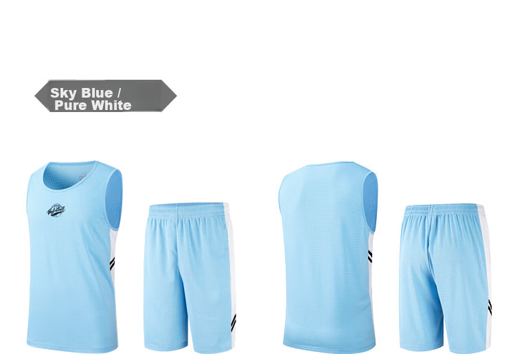 361° Men's Summer Sports Set Quick-Dry Basketball Running Fitness Jersey Vest and Shorts Two-Piece Set 652621901-2 28