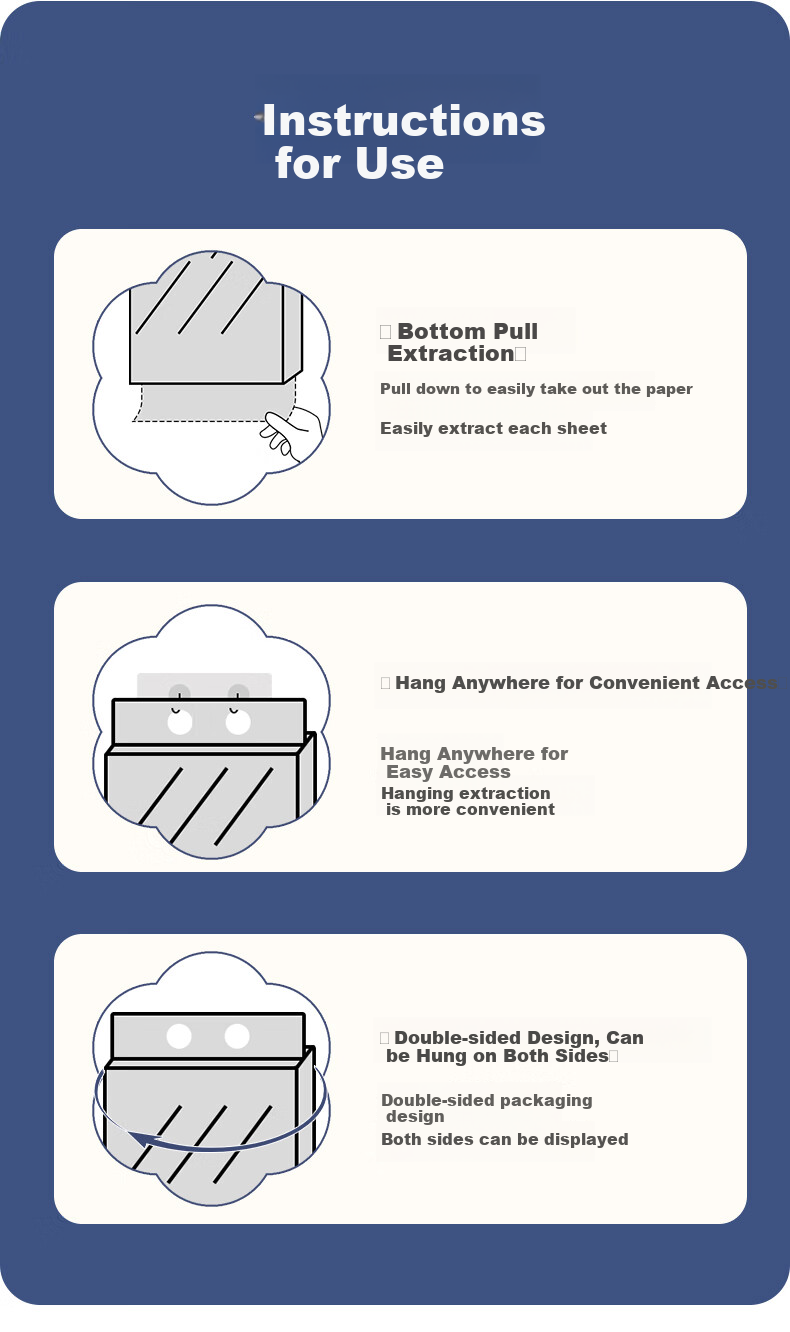 Manhua Hanging Portable Facial Tissues, 4-Ply, 350 Sheets*4 Packs, Wholesale Box, Napkins, Toilet Paper, Hand Towels, Sanitary Paper 11