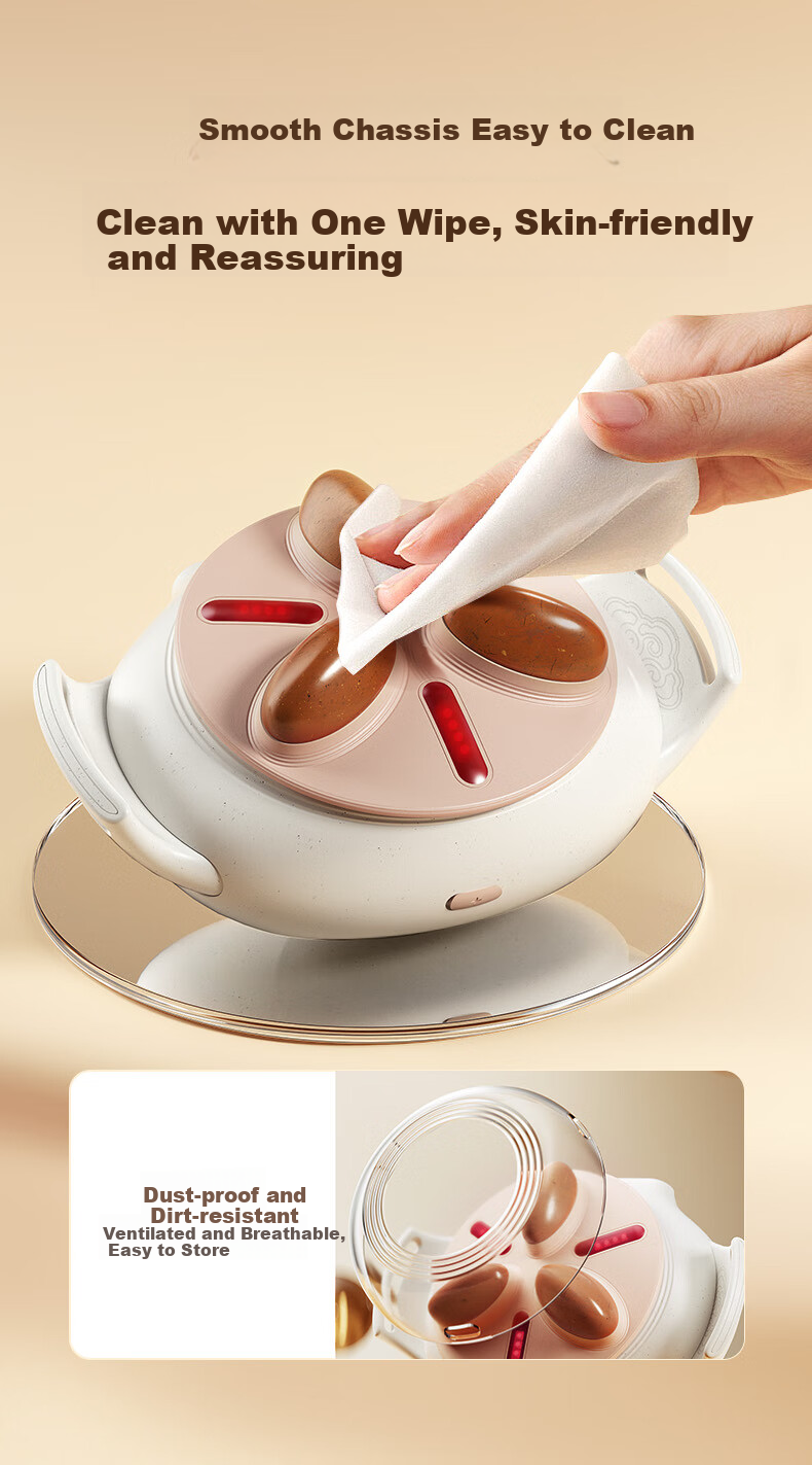 Keaiyuansu Xiaoxianghu Pro Gift Box Edition, Stone Abdominal Massager, Automatic Belly Kneading Device for Promoting Intestinal Peristalsis, Constipation Relief, Excess Fat Reduction, Mid-Autumn Festival Gift for Elders And Girlfriends 21