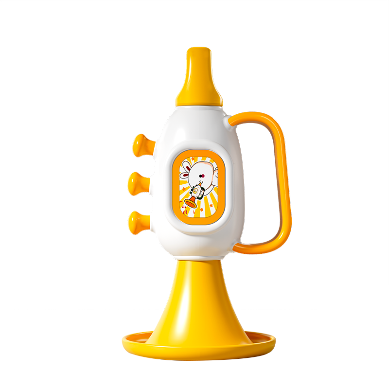 Yisirui Mini Trumpet Baby Toy 6-12 Months+ Musical Instrument Whistle for 1-3 Year Old Kids Birthday Gift