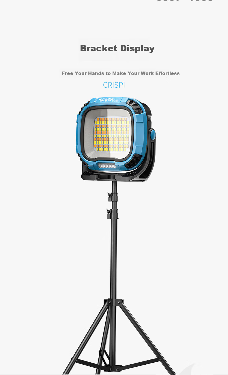 Weixiaosha 892 Work Light, Auto Repair Maintenance, All-Terrain Ultra-Bright Outdoor Camping Light, Strong Beam, Street Vending Lighting, Emergency Waterproof 13