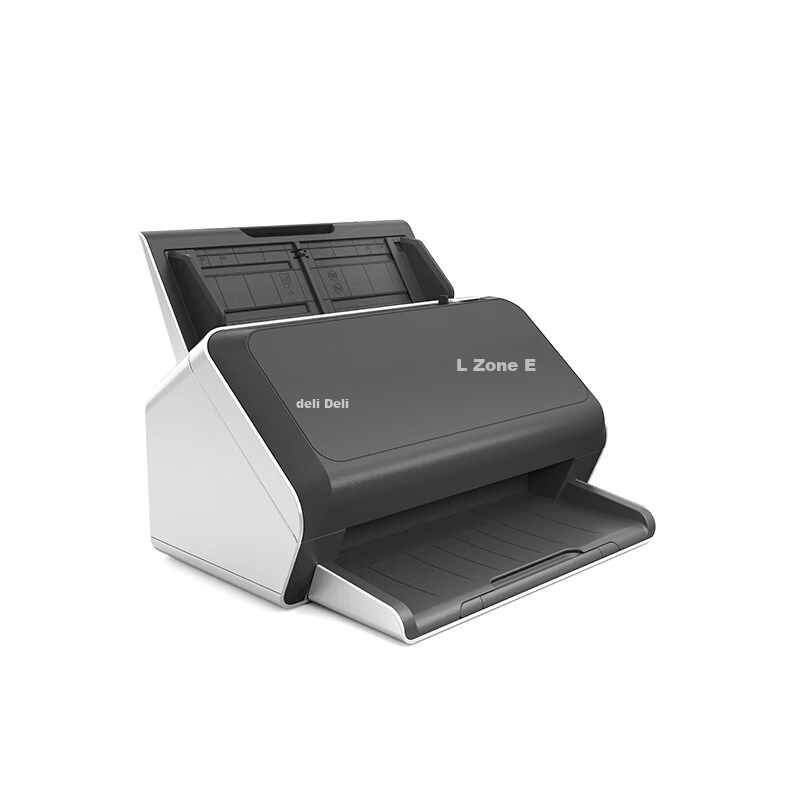Deli Domestic Scanner DS2055 Sheet-Fed Duplex Color Automatic Continuous Document Scanning High-Speed Office Use 55ppm/110ipm