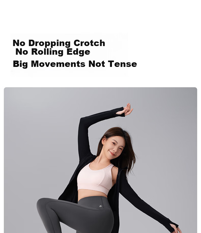 Guniangjia [Liu Haocun's Choice] Shark Leggings for Women, High-Waisted Tummy Control And Butt-Lifting Shaping Yoga Pants, Nine-Point Capri Leggings 16