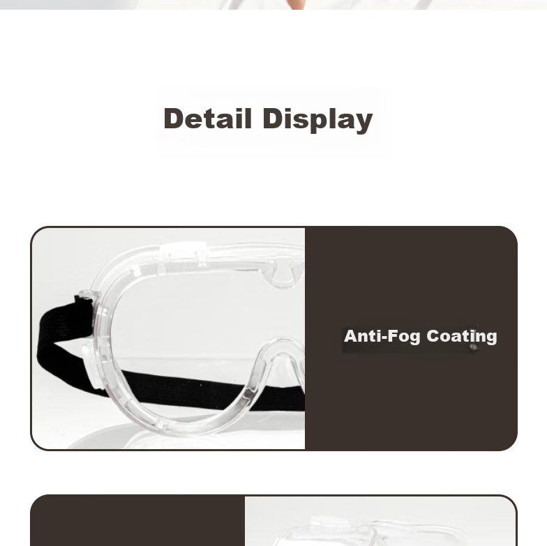 Deli Anti-Fog Windproof Dustproof Pollen-Proof Goggles Compatible with Prescription Glasses, Fully Sealed Dustproof Cycling Protective Glasses for Travel And Hiking, 1 Pair Black LE704 10