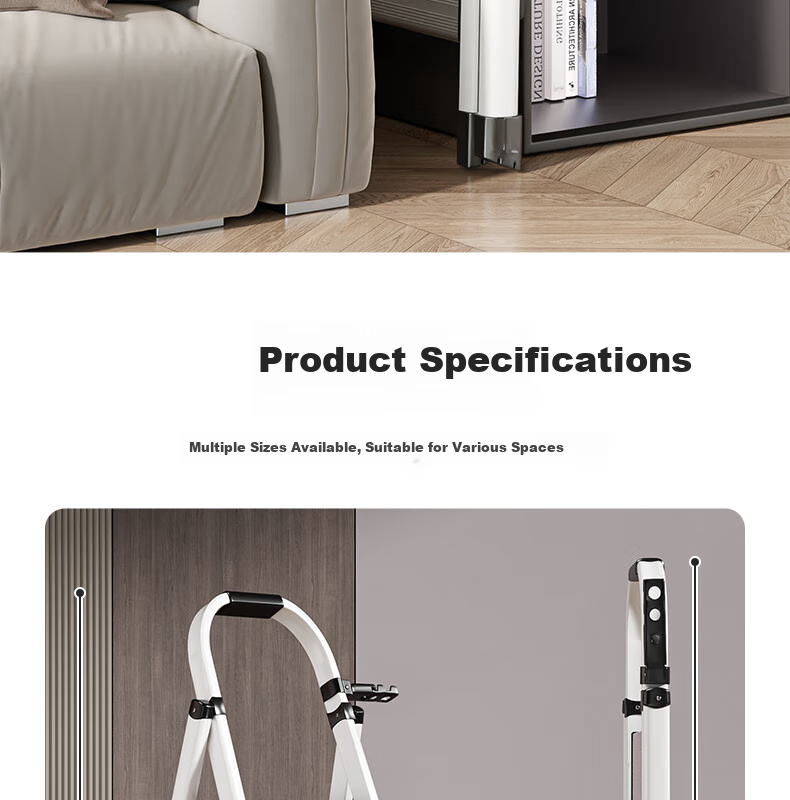Yilinju Telescopic Ladder, A-Frame Ladder, Household Ladder, Extendable A-Frame Ladder, Foldable Aluminum Alloy Ladder 13