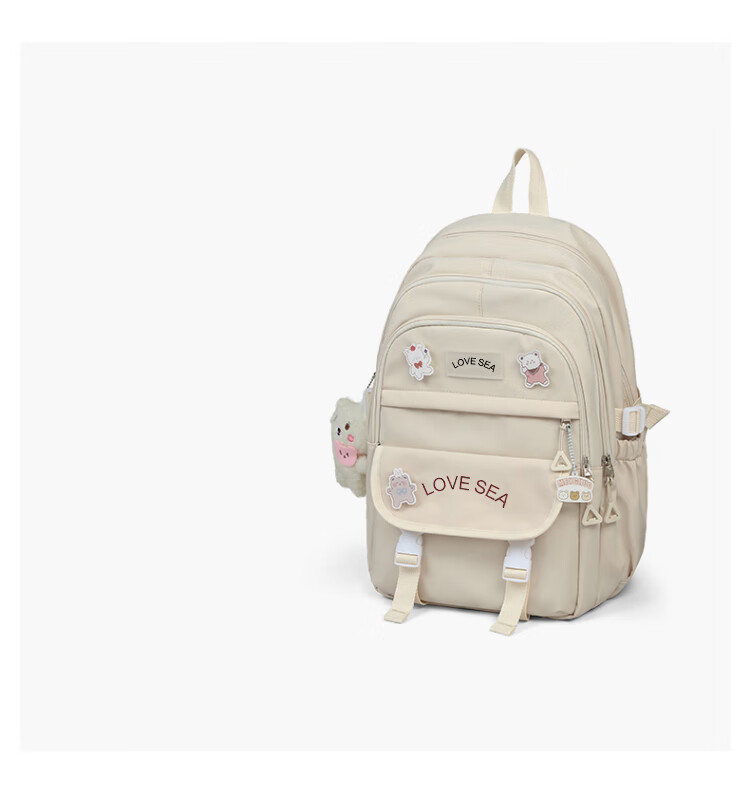 Aiqinghai Women's Backpack, School Bag for Middle And High School Students, Large Capacity Commuter Backpack, Casual Lightweight Laptop Bag 9