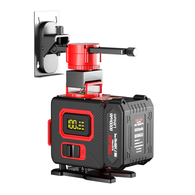 DELIXI ELECTRIC 12-Line Infrared Level High-Precision Strong Light Auto-Leveling Laser Fine Line Daytime Use Single Line Brand