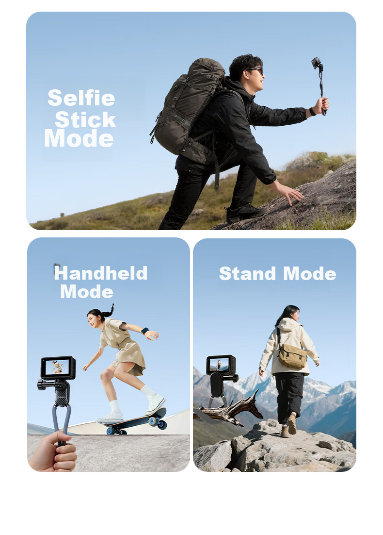 UGREEN Action Camera Neck Strap, First-Person Perspective Shooting for Vlog, Outdoor Cycling And Fishing Filming, Compatible with DJI Action6/5Pro/4/Insta360 AcePro2 Accessories 10
